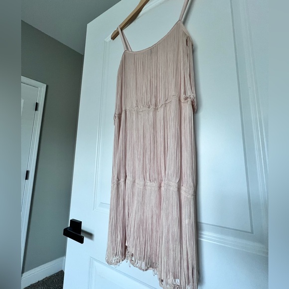 H&M String flapper mini Art Deco dress gown - Picture 3 of 6